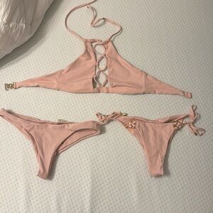 Beach bunny bikini with two bottoms